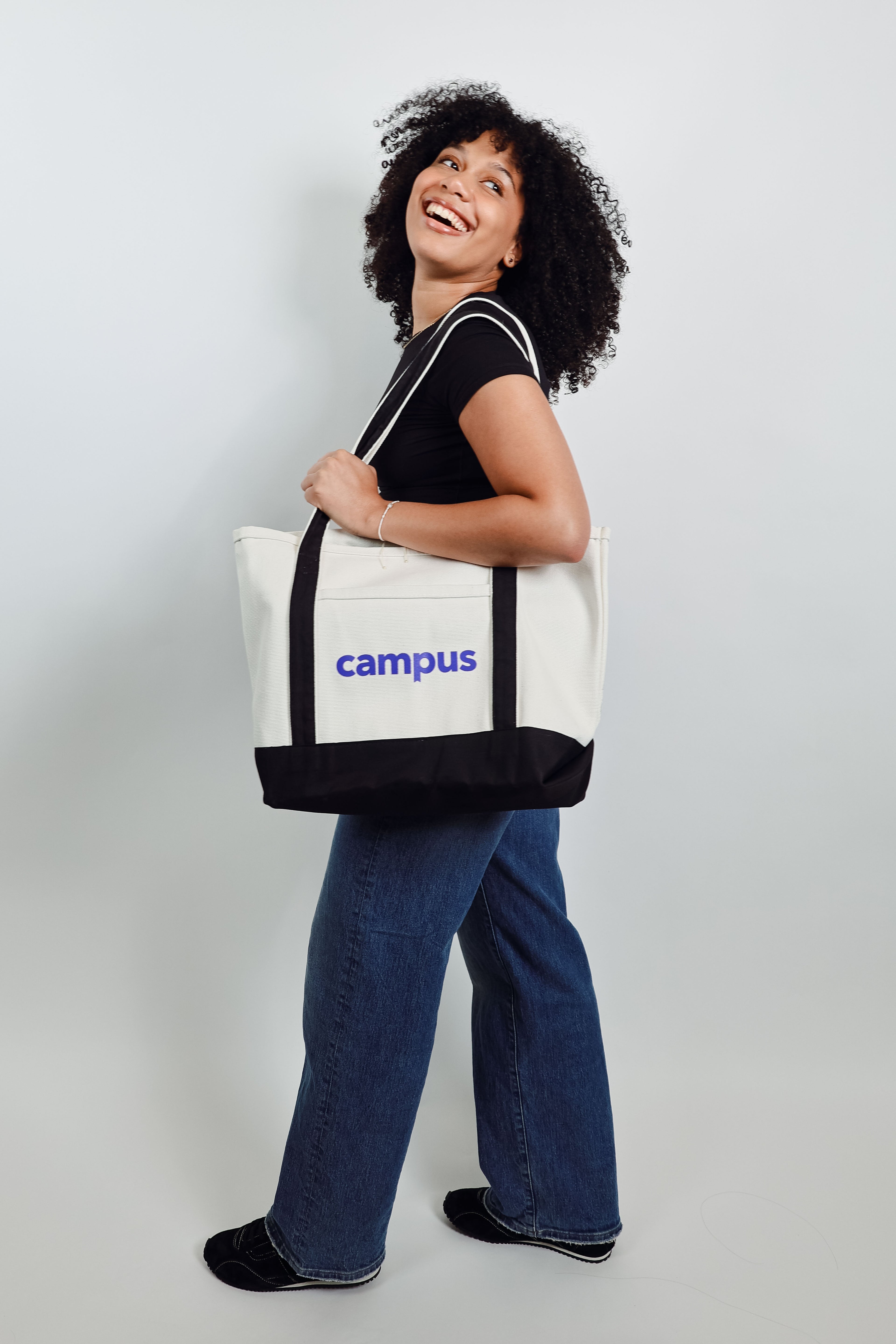 Campus Classic Canvas Tote