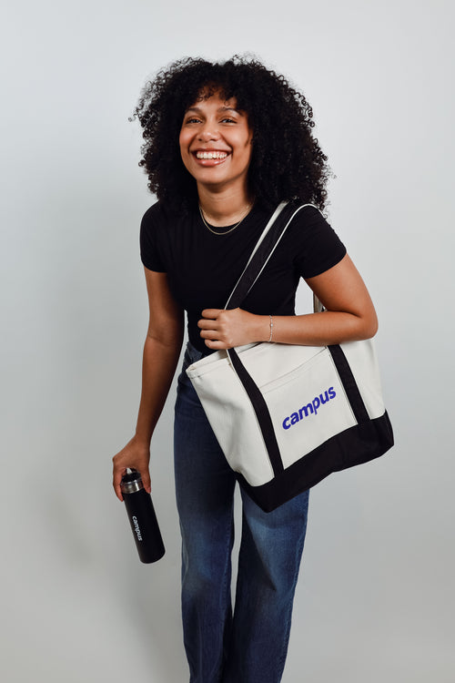 Campus Classic Canvas Tote